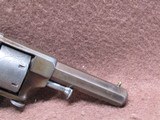 Antique Allen & Wheelock 22 Short 7 Shot Spur Trigger SA Revolver 2.75 - 4 of 16
