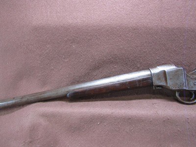 Antique Hopkins & Allen 12 Ga Falling Block Single 30