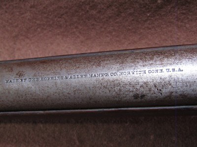 Antique Hopkins & Allen 12 Ga Falling Block Single 30