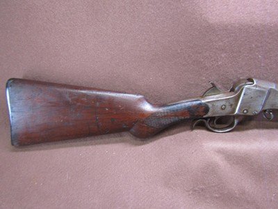 Antique Hopkins & Allen 12 Ga Falling Block Single 30