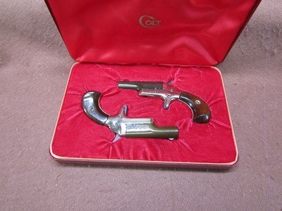 Pair of 90% Seq S/N Colt 4th Model Derringers 22 short 2.5