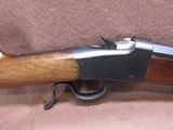 Like New Winchester 1885 Low Wall Grade 1 22 LR 24.5