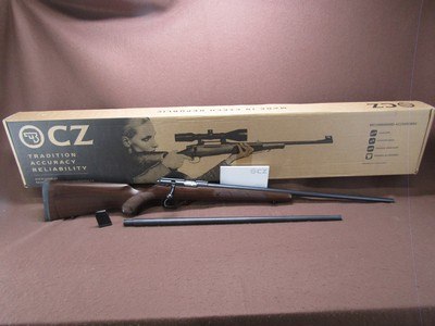 Like New CZ-USA 457 American Combo 22 LR/17 HMR Bolt 24.5