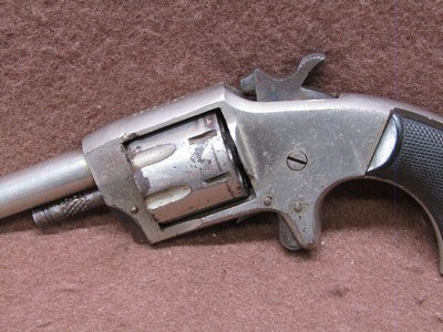 Antique Iver Johnson Defender 22 Short 7 Shot SA Spur 2.5