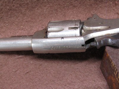 Antique Iver Johnson Defender 22 Short 7 Shot SA Spur 2.5