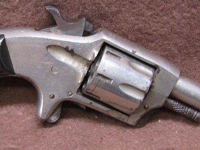 Antique Iver Johnson Defender 22 Short 7 Shot SA Spur 2.5