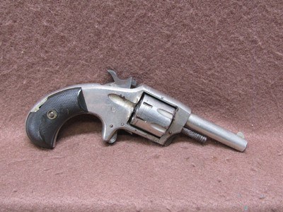 Antique Iver Johnson Defender 22 Short 7 Shot SA Spur 2.5
