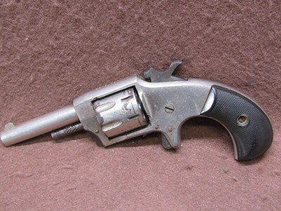 Antique Iver Johnson Defender 22 Short 7 Shot SA Spur 2.5