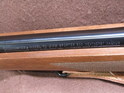 Like New Winchester 70 XTR Sporter 300 Wby Mag Rare 24
