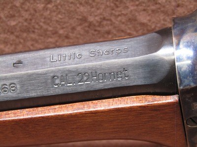 Like New Chiappa Little Sharps 22 Hornet Falling Block 26