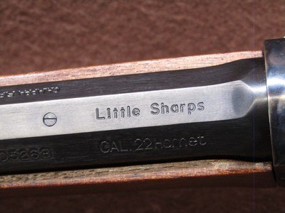 Like New Chiappa Little Sharps 22 Hornet Falling Block 26