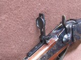 Like New Chiappa Little Sharps 22 Hornet Falling Block 26