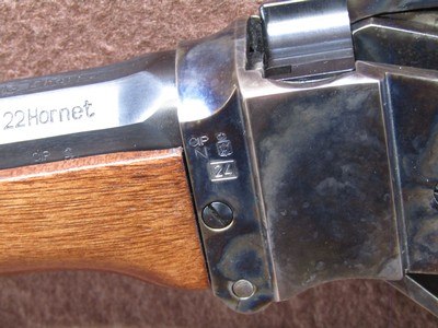 Like New Chiappa Little Sharps 22 Hornet Falling Block 26