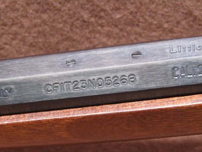 Like New Chiappa Little Sharps 22 Hornet Falling Block 26