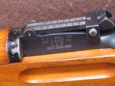 Schmidt Rubin K-31 7.5x55 Swiss Straight Pull Bolt 25.6