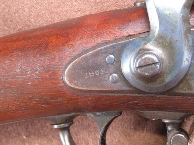 Antique US Springfield 1870 50-70 Gov Trapdoor 32