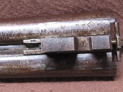 Antique Sam Holt Arms 12 Ga Hammer Double 30