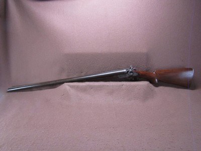 Antique Sam Holt Arms 12 Ga Hammer Double 30