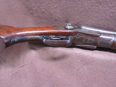 Antique Sam Holt Arms 12 Ga Hammer Double 30