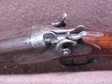 Antique Sam Holt Arms 12 Ga Hammer Double 30