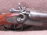 Antique Sam Holt Arms 12 Ga Hammer Double 30