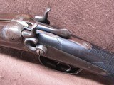 Antique A Richard 12 Ga Hammer Double 30