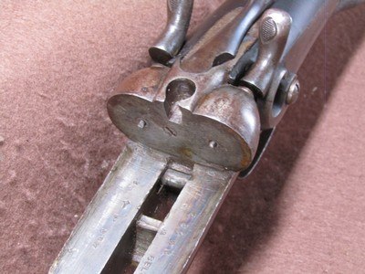 Antique A Richard 12 Ga Hammer Double 30