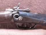Antique A Richard 12 Ga Hammer Double 30