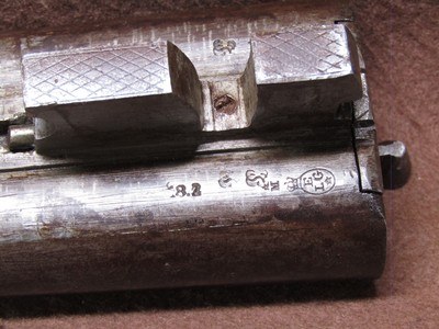 Antique A Richard 12 Ga Hammer Double 30