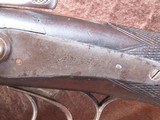 Antique A Richard 12 Ga Hammer Double 30