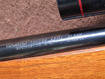 Thompson Center Arms Contender 35 Rem Super 14