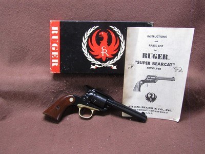 Ruger Old Model Bearcat 22 LR 6 Shot SA 4