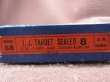 Like New Rare Iver Johnson Target Sealed 8 Mod. 68 22 LR 8 Shot DA/SA 6