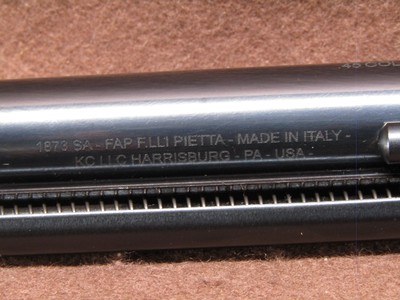Like New Rare F Lli Pietta 1873 Gen II SA 45 LC 6 Shot SA 5.5