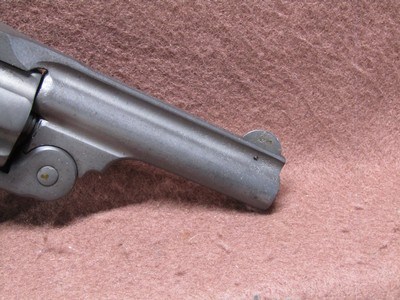 Antique Smith & Wesson Safety Hammerless 38 S&W 5 Shot DA 3.25