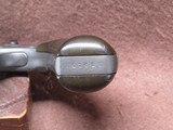 Antique Smith & Wesson Safety Hammerless 38 S&W 5 Shot DA 3.25