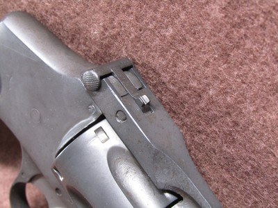 Antique Smith & Wesson Safety Hammerless 38 S&W 5 Shot DA 3.25