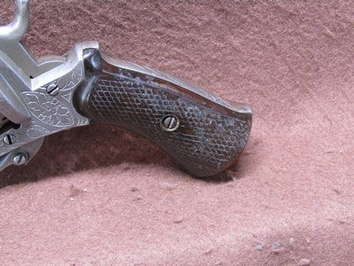 Antique French Pinfire 30 Cal 6 Shot DA/SA 3.25