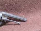 Antique French Pinfire 30 Cal 6 Shot DA/SA 3.25