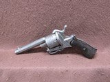 Antique French Pinfire 30 Cal 6 Shot DA/SA 3.25