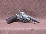 Antique French Pinfire 30 Cal 6 Shot DA/SA 3.25