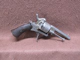 Antique French Pinfire 30 Cal 6 Shot DA/SA 3.25