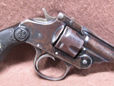 Iver Johnson Arms & Cycle Safety Automatic 32 S&W 5 Shot DA/SA 3