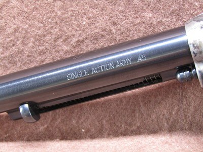Like New A Uberti New Dakota Army 45 LC 6 Shot SA 7.5