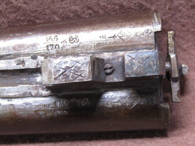 Antique T Barker 16 Ga Hammer Double 30