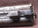 Antique T Barker 16 Ga Hammer Double 30