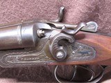 Antique T Barker 16 Ga Hammer Double 30