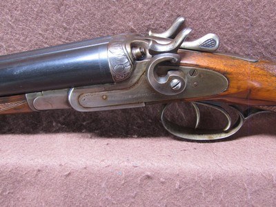 Antique Hanover Arms Co 12 Ga Hammer Double 30