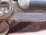 Antique Hanover Arms Co 12 Ga Hammer Double 30