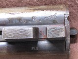Anton Bemair Belgium 12 Ga Hammer Double 30